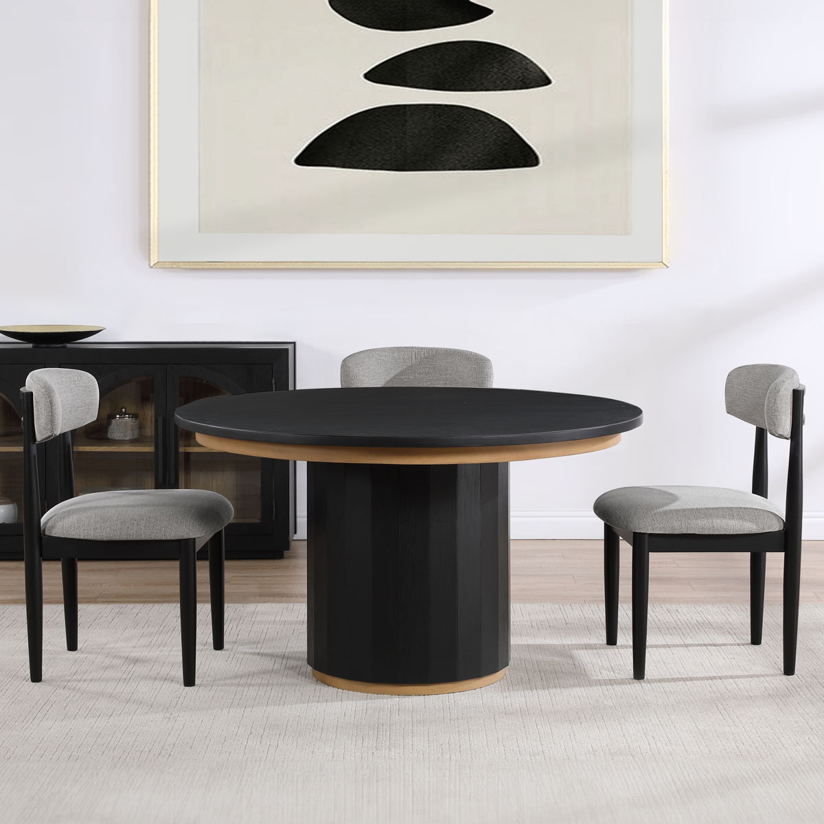 Magnolia - Round Table - Black / Gold – Neill’s Home Store