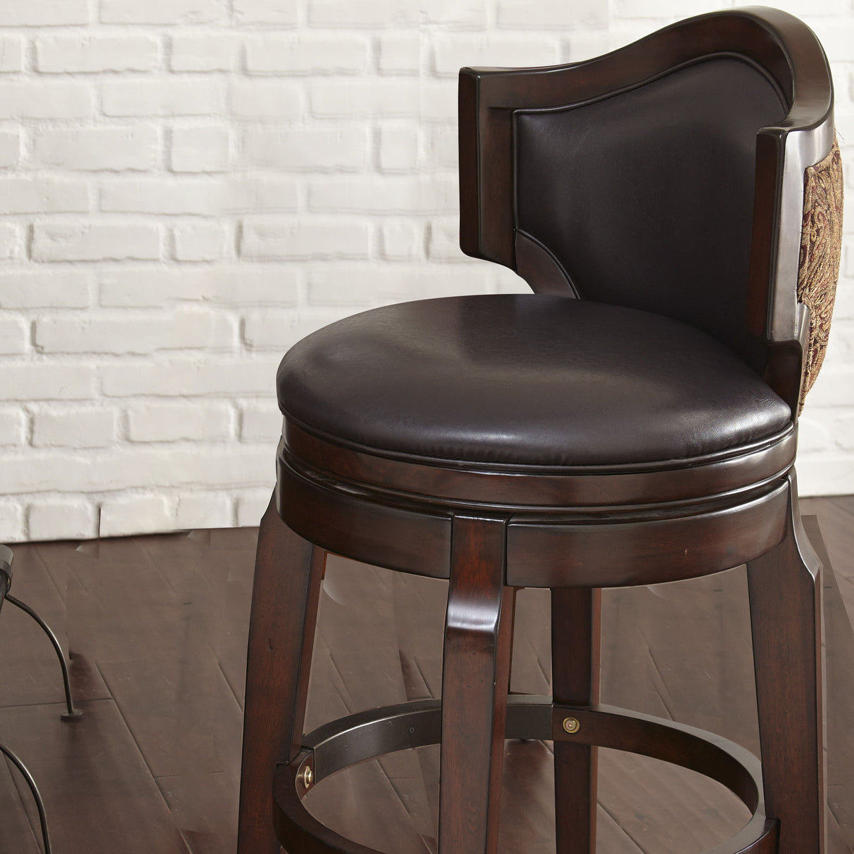 Jasper - Bar Chair (Set of 2) - Dark Brown