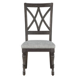 Linnett - Side Chair (Set of 2) - Dark Brown