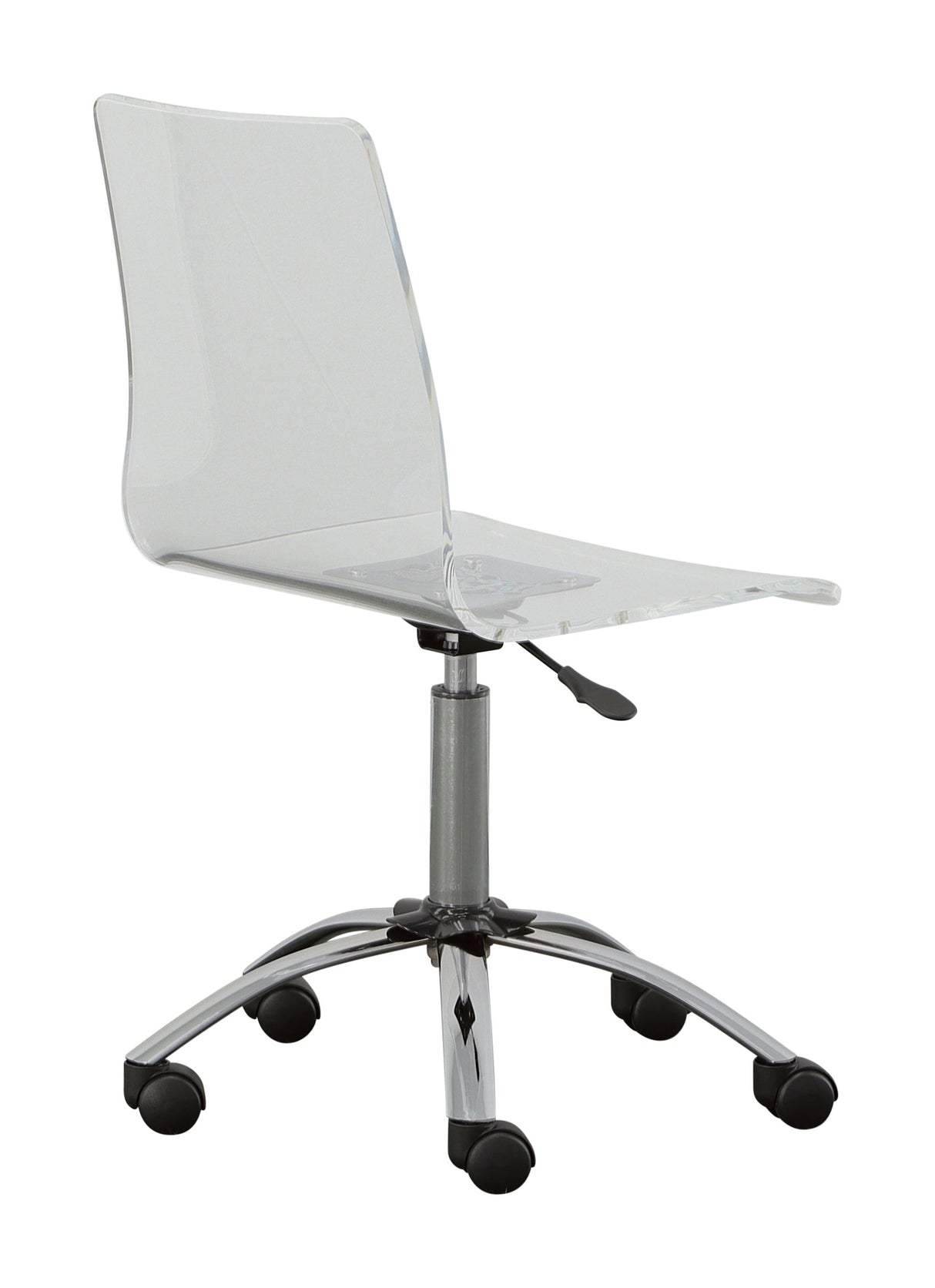 Arthur - Adjustable Swivel Chair - Pearl Silver