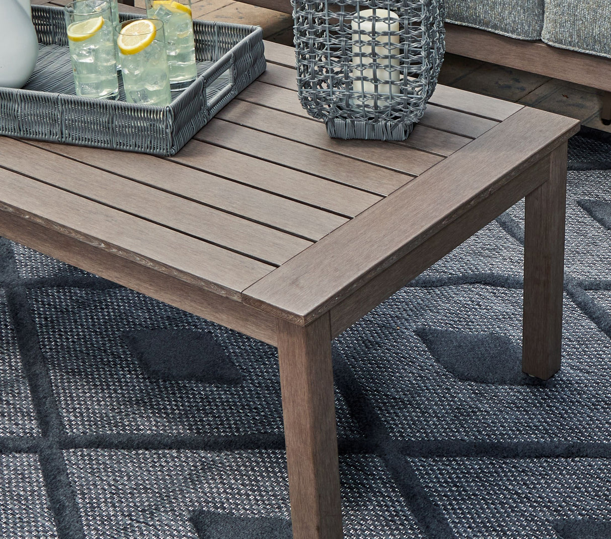 Hillside Barn - Brown - Rectangular Cocktail Table