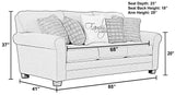 Lewiston - Sofa - Cement