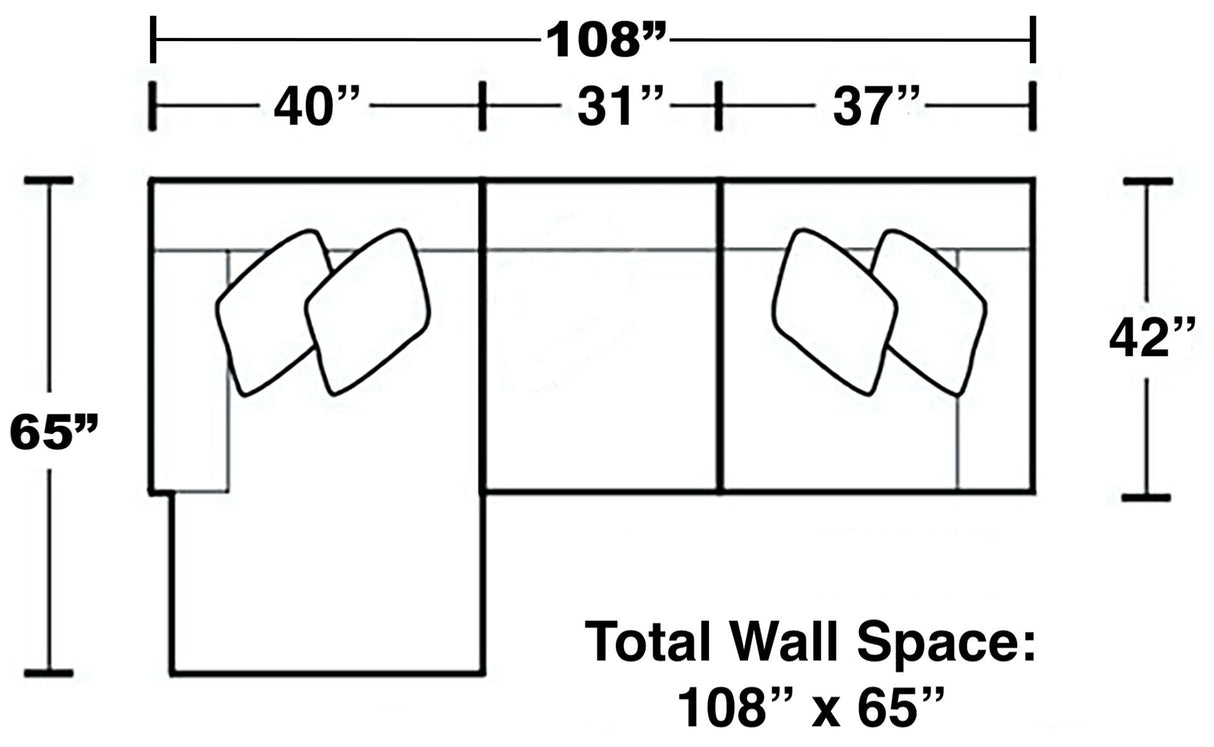 McPherson - Reclining Sectional