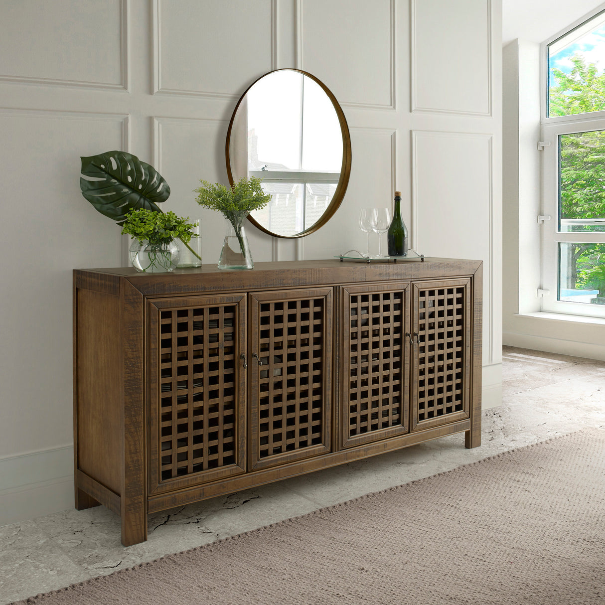 Rio - 4 Door Accent Cabinet