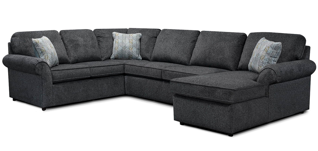 Malibu - 2400/X - 3 PC Sectional (With RAF Chaise)