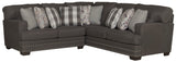 Crawford - 2 Piece Sectional With 9 Included Accent Pillows