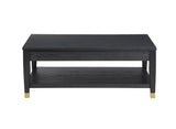 Yves - Cocktail & 2 End Table Set - Black