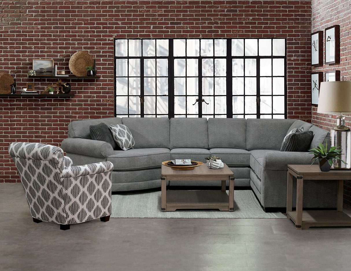 Brantley - 5630 - 4 PC Sectional (Right Arm Facing Loveseat)