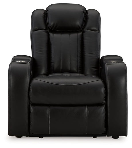 Caveman Den - Power Recliner/ Adj Headrest - Midnight