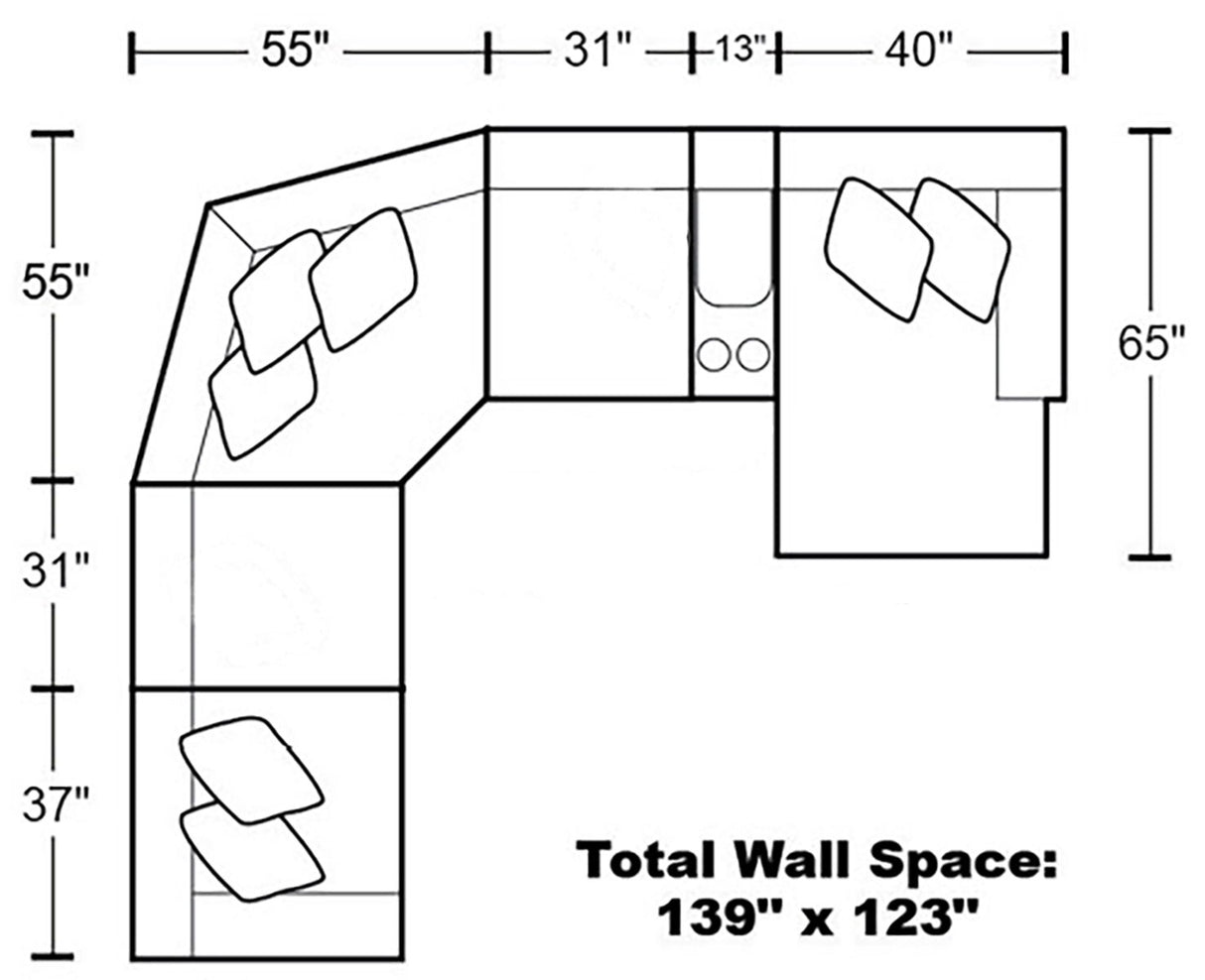 McPherson - Reclining Sectional