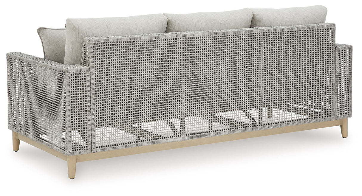 Seton Creek - Gray - Sofa With Cushion