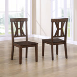 Auburn - Side Chair (Set of 2) - Dark Brown