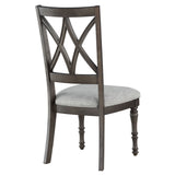 Linnett - Side Chair (Set of 2) - Dark Brown