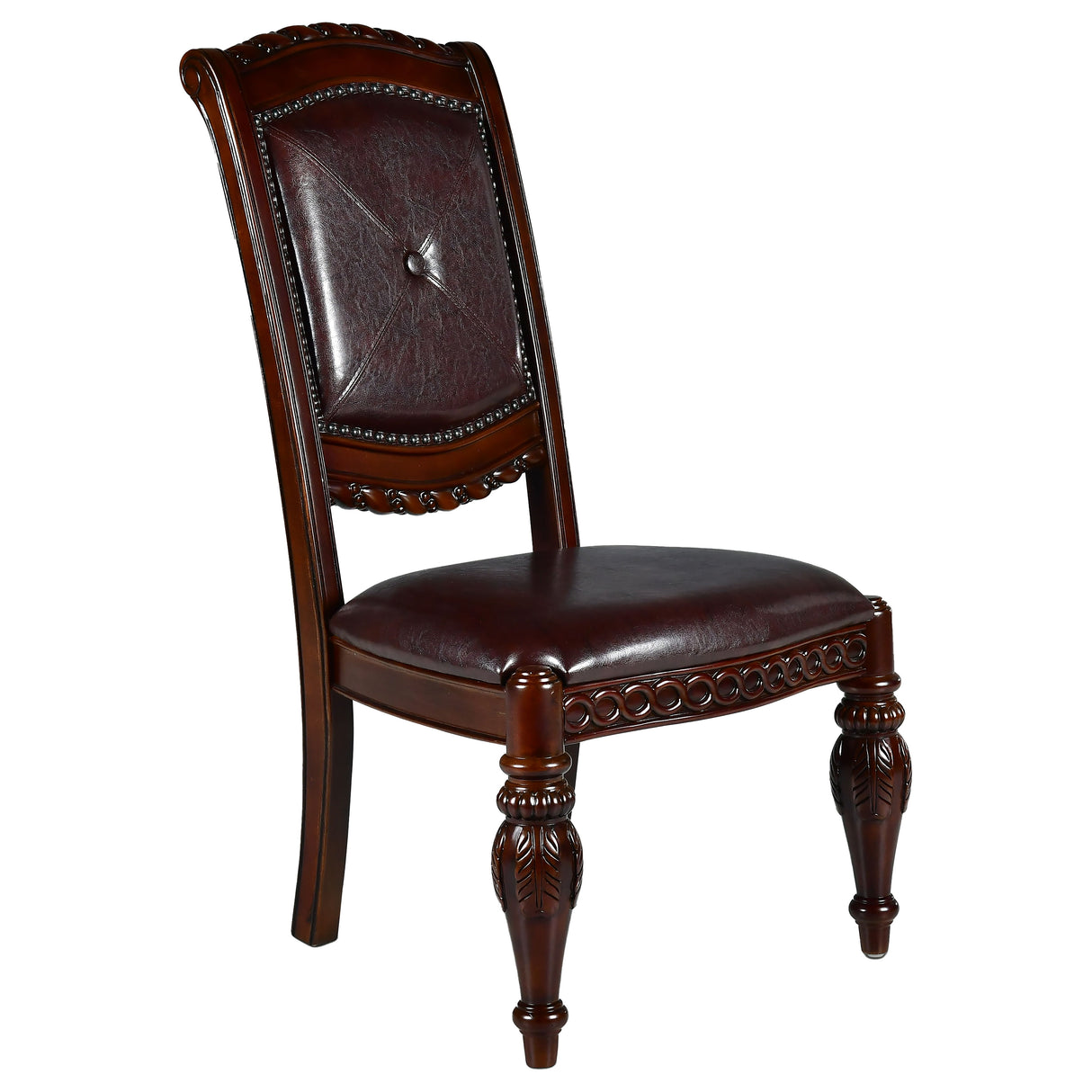 Antoinette - Side Chair (Set of 2) - Dark Brown