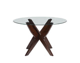 Amalie - Dining Table - Dark Brown