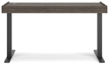 Zendex - Dark Brown - Adjustable Height Desk