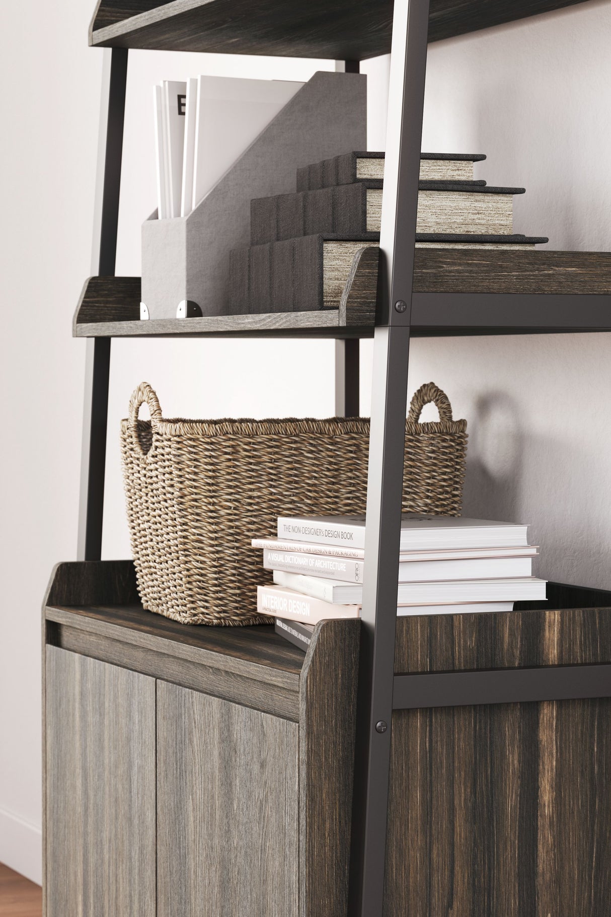 Zendex - Dark Brown - Bookcase