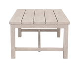 Blakley - Outdoor Aluminum Coffee Table - White