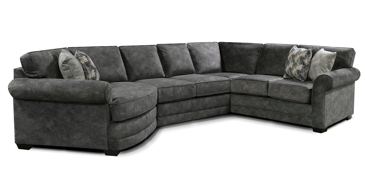 Brantley - 5630 - 4 PC Sectional (Right Arm Facing Loveseat)