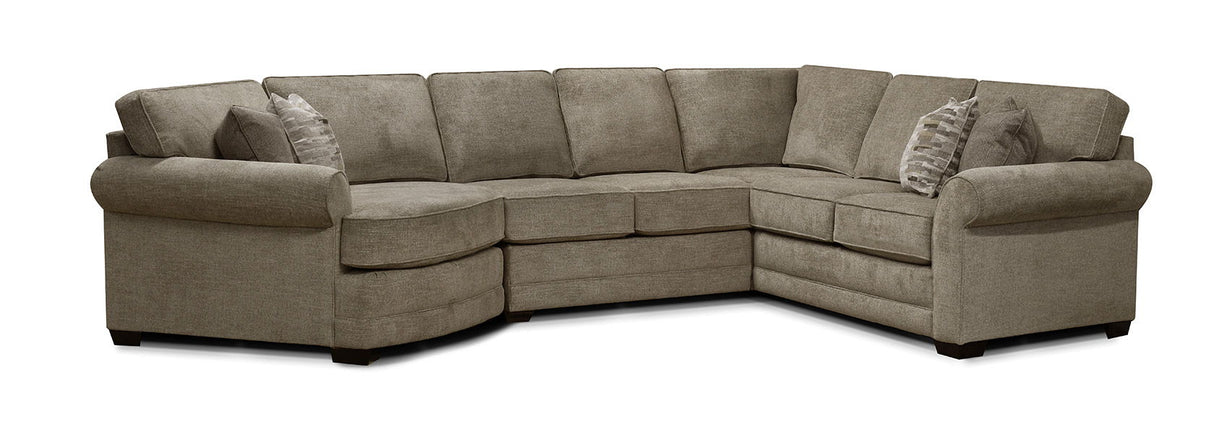 Brantley - 5630 - 4 PC Sectional (Right Arm Facing Loveseat)