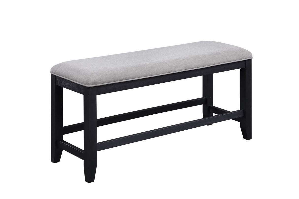 Yves - Counter Bench - Gray