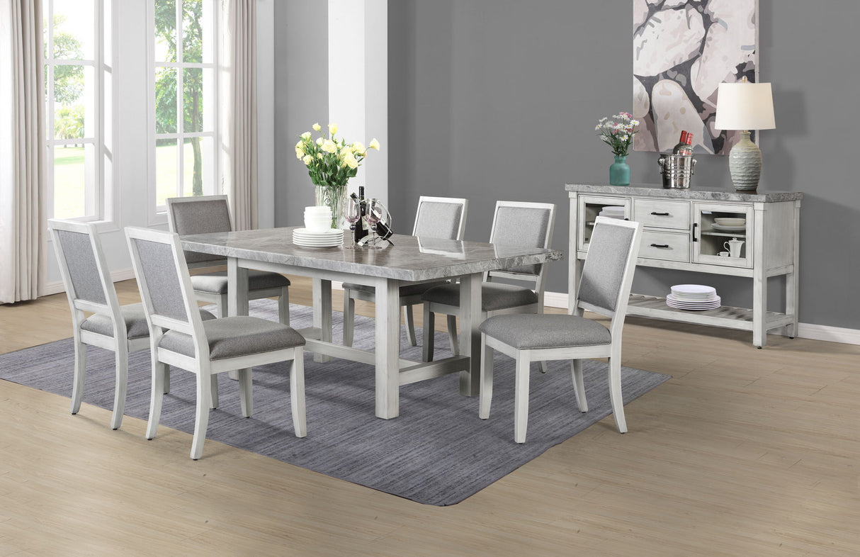 Canova - Marble Top Server - Gray