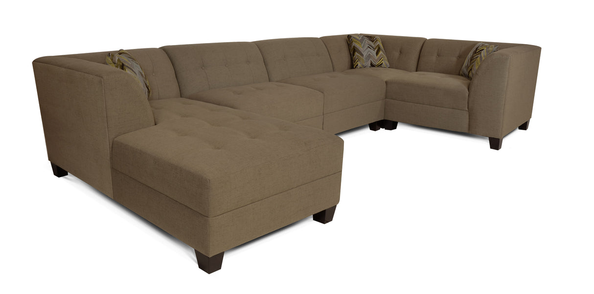 SoHo Living - 4M00 - Miller 5 PC Sectional