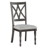 Linnett - Side Chair (Set of 2) - Dark Brown