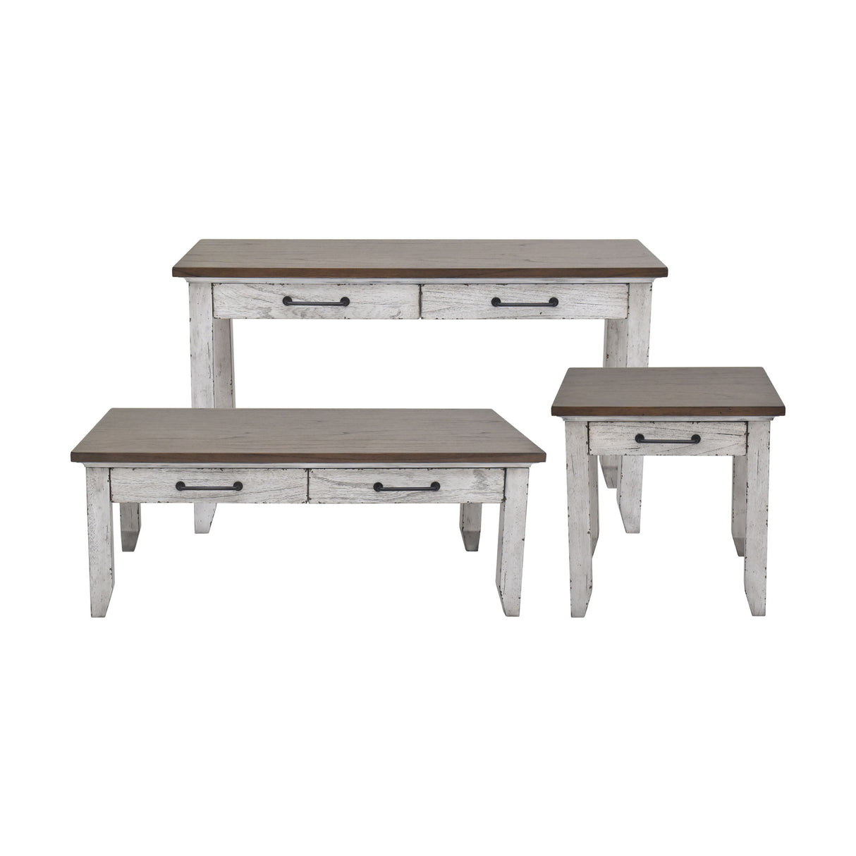 Bear Creek - Cocktail Table - White