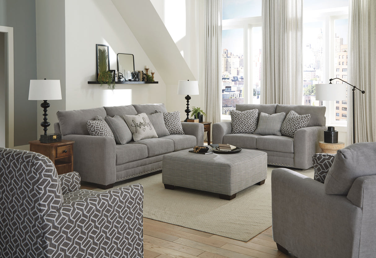 Cutler - Gliding Loveseat - Ash