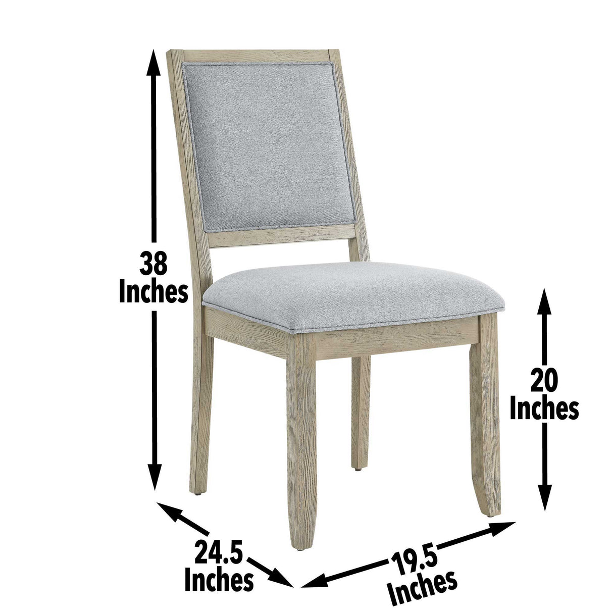 Carena - Side Chair (Set of 2) - Gray