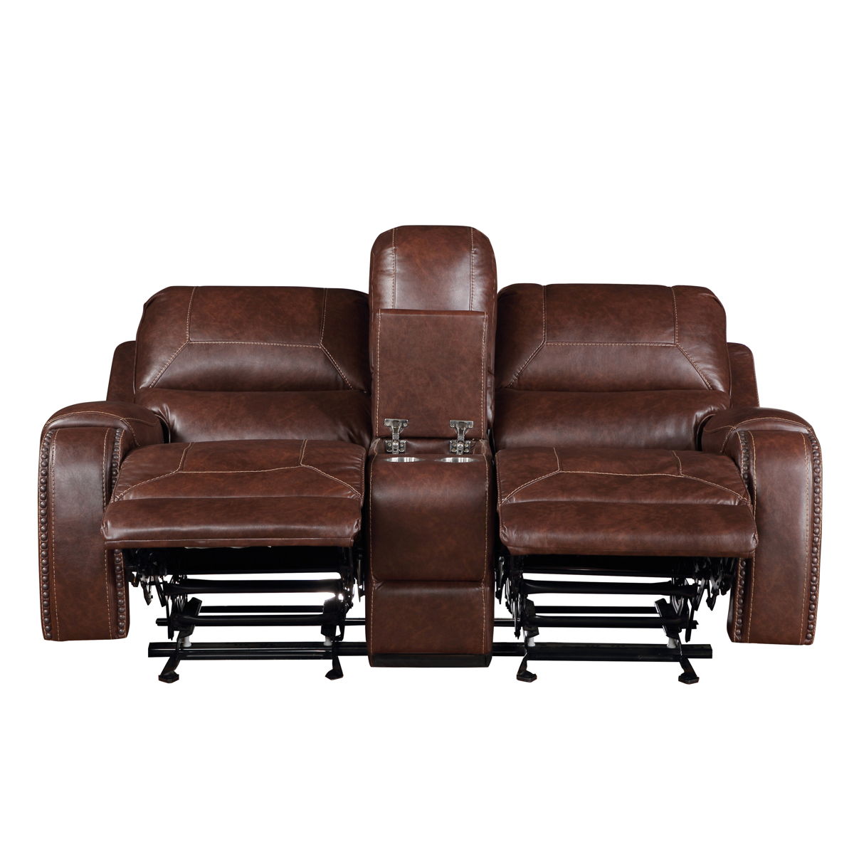 Keily - Manual Motion Glider Loveseat