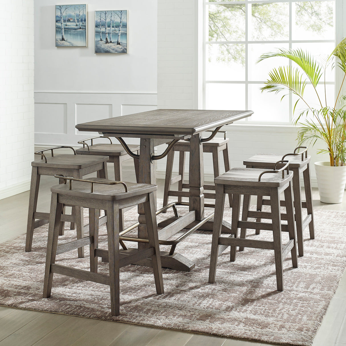 Ryan - Gathering Table - Dark Brown
