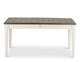 Cayla - Table - Dark Oak & White