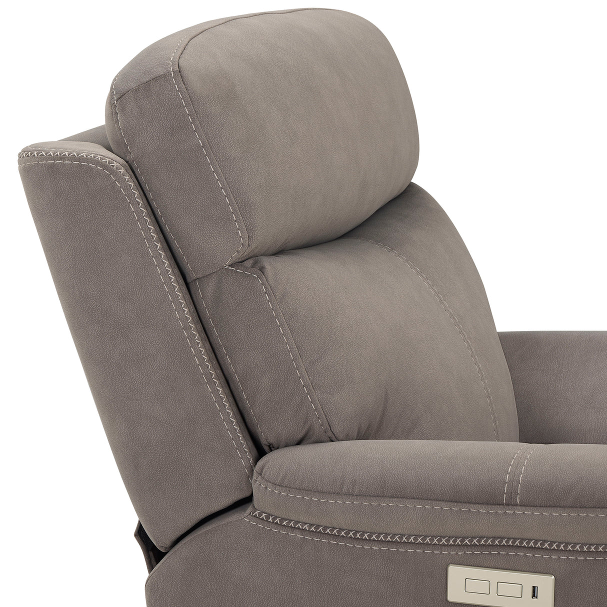 Surrey - Power Recliner - Gray