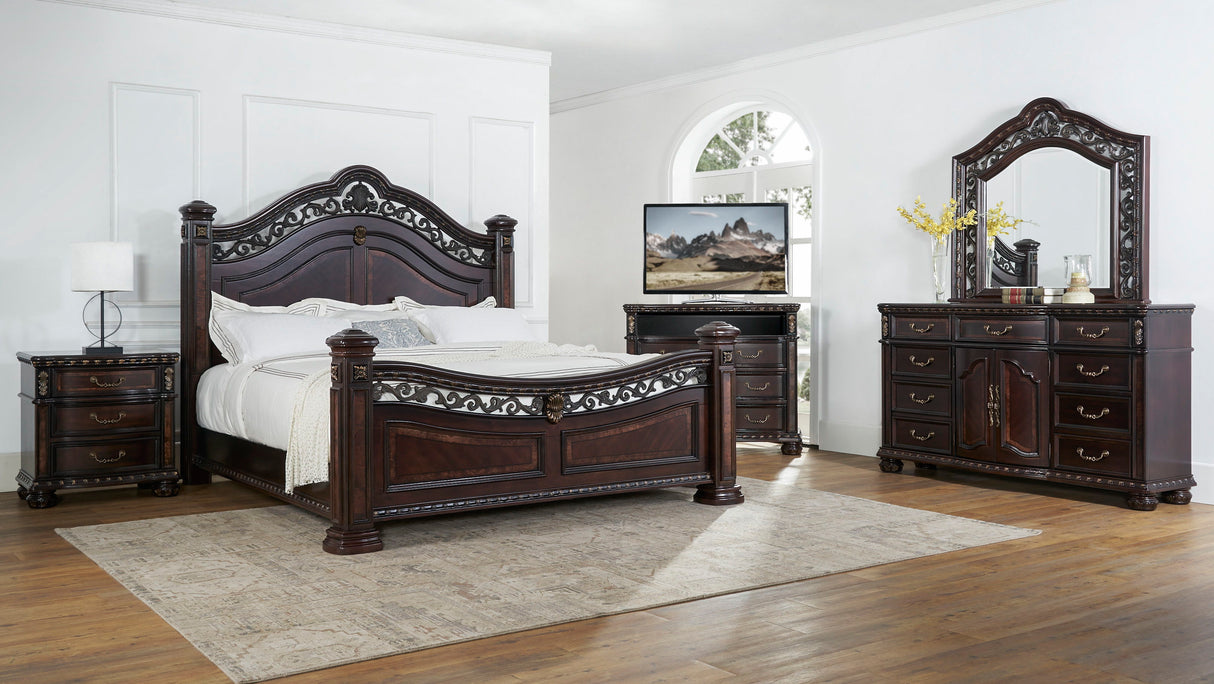 Monte Carlo - Nightstand - Dark Brown