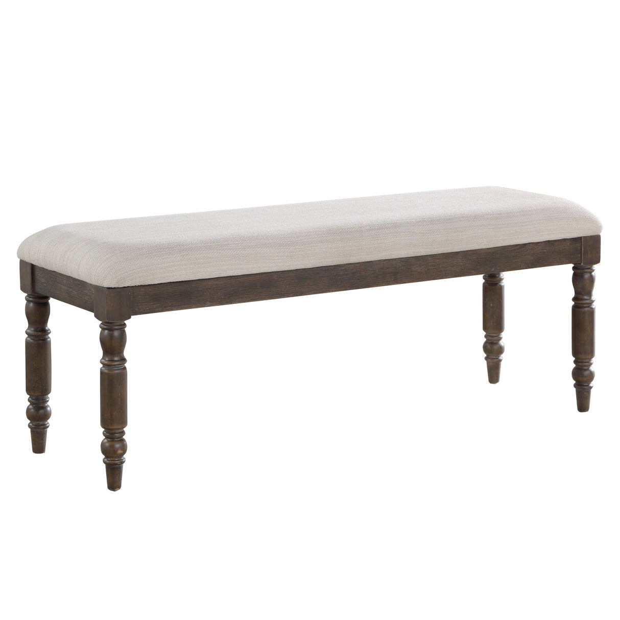 Hutchins - Dining Bench - Dark Brown