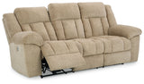 Tip-off - Power Reclining Sofa With Adj Headrest