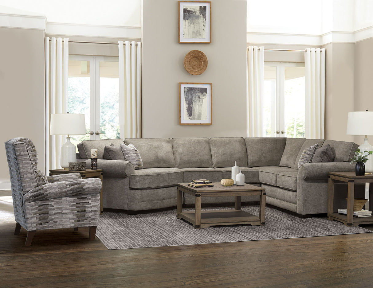 Brantley - 5630 - 4 PC Sectional (Right Arm Facing Loveseat)