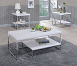 Lucia - End Table - White