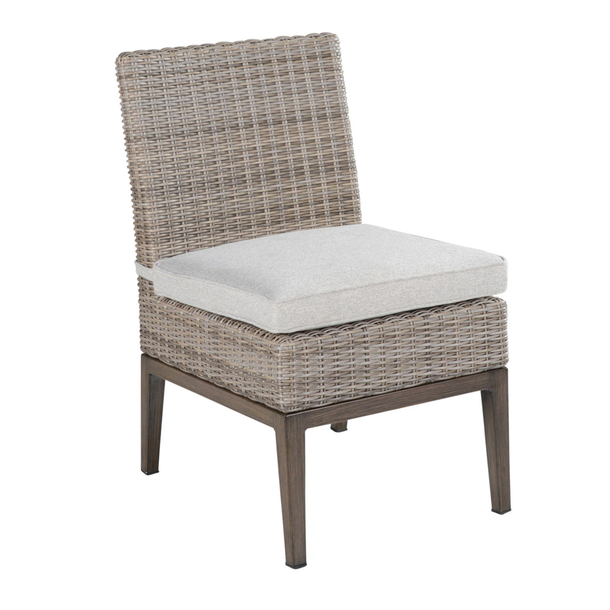 Marina - Patio Side Chair (Set of 2) - Brown Light