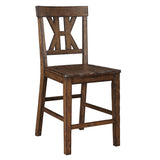 Auburn - Counter Stool (Set of 2) - Dark Brown