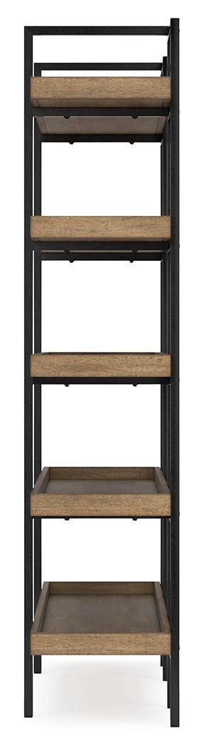 Montia - Light Brown - Bookcase