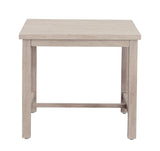 Blakely - Outdoor Aluminum End Table - White