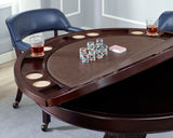 Tournament - Dining and Game Table - Dark Brown