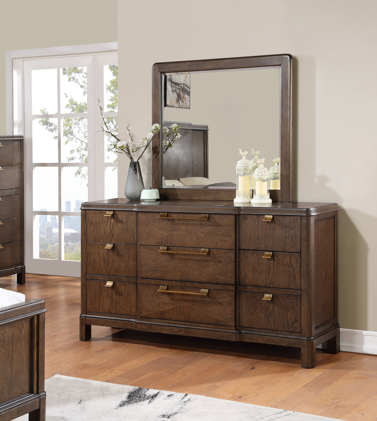 Milan - Dresser - Dark Brown