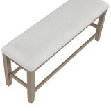 Lily - Counter Bench - Gray