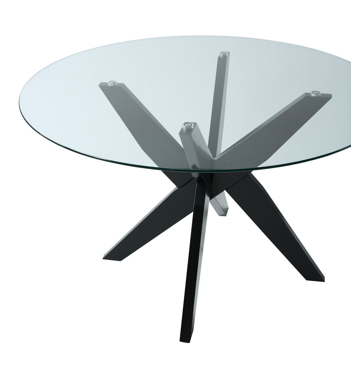 Amalie - Round Dining Table - Black