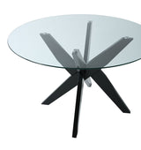 Amalie - Round Dining Table - Black
