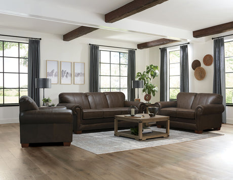 Monroe - 1430R/LSR - Leather Sofa